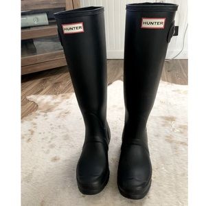 Hunter boots size 8